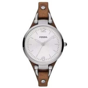 Fossil Round Silver Women Watch Es3060