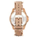 Fossil Round Beige Women Watch Es3466
