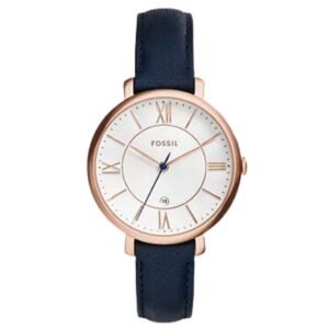 Fossil Round Silver Women Watch Es3843