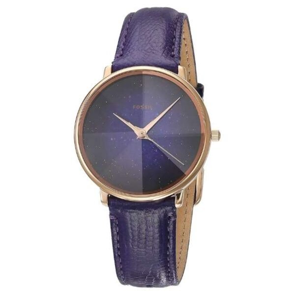 Fossil Round Purple Women Watch Es4727