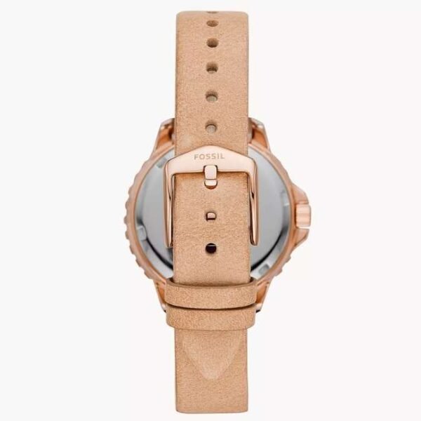 Fossil Round Cream Women Watch Es4888