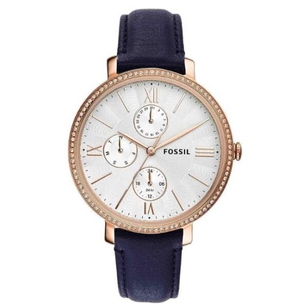Fossil Round Silver Women Watch Es5096