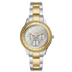 Fossil Round Silver Women Watch Es5107