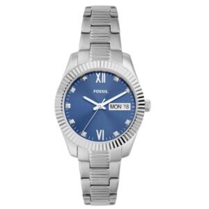 Fossil Round Blue Women Watch Es5197
