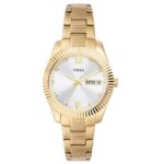 Fossil Round Silver Women Watch Es5199