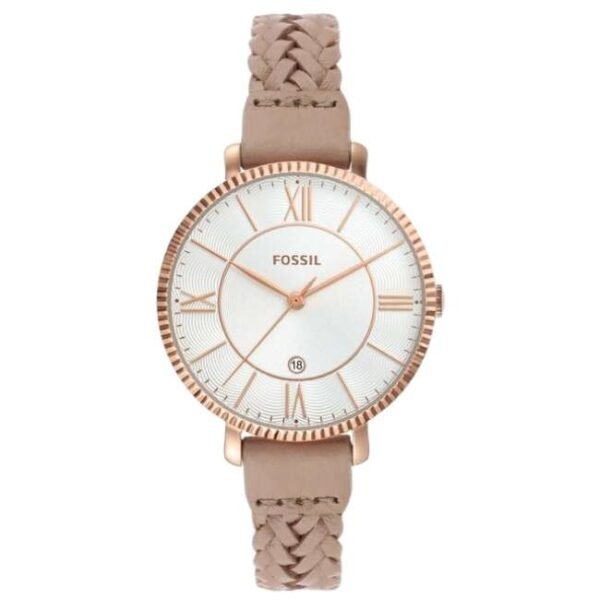 Fossil Round Silver Women Watch Es5207
