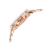 Fossil Round Brown, Mother Of Pearl Women Watch Es5218