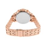 Fossil Round Brown, Mother Of Pearl Women Watch Es5218