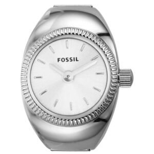 Fossil Round White Women Watch Es5245