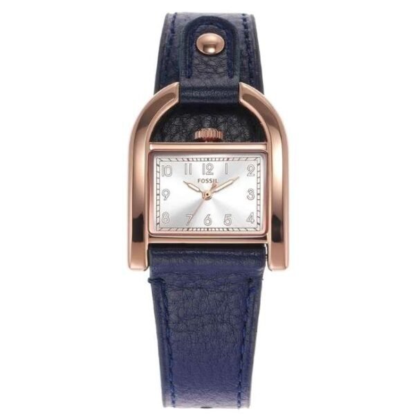 Fossil Rect/East-West White Women Watch Es5266