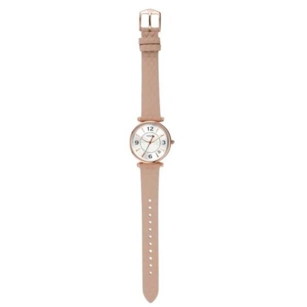 Fossil Round White Women Watch Es5269
