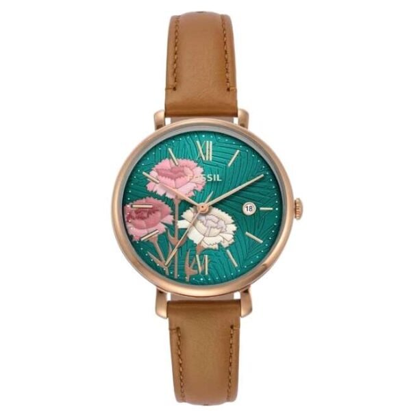 Fossil Round Green Women Watch Es5274