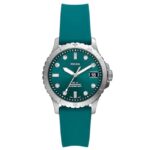 Fossil Round Green Women Watch Es5287