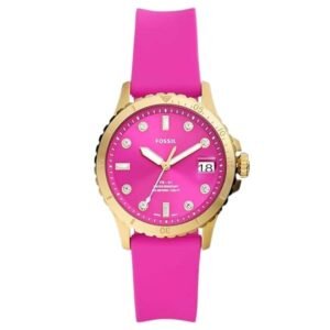 Fossil Round Pink Women Watch Es5290