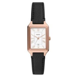 Fossil Rect/North-South White Women Watch Es5310