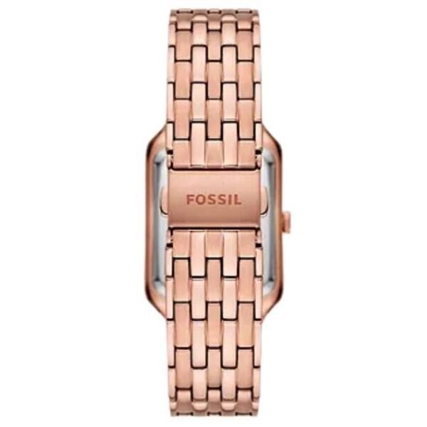 Fossil Rect/North-South Brown Mother Of Pearl Women Watch Es5323