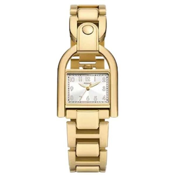 Fossil Rect/East-West Silver Women Watch Es5327