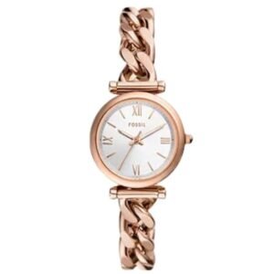 Fossil Round Silver Women Watch Es5330