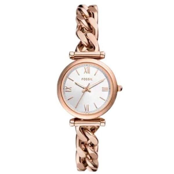 Fossil Round Silver Women Watch Es5330