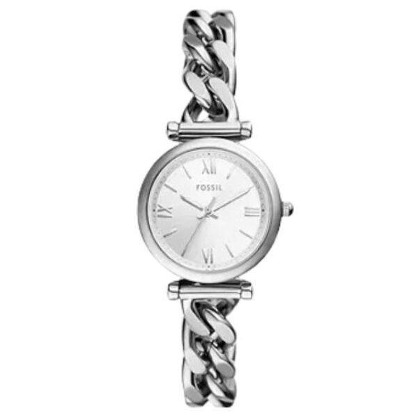 Fossil Round Silver Women Watch Es5331