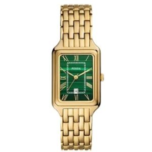 Fossil Rect/North-South Green Women Watch Es5341