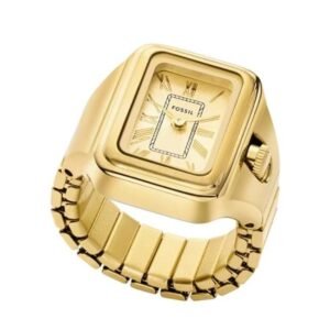 Fossil Rect/North-South Gold Women Watch Es5343