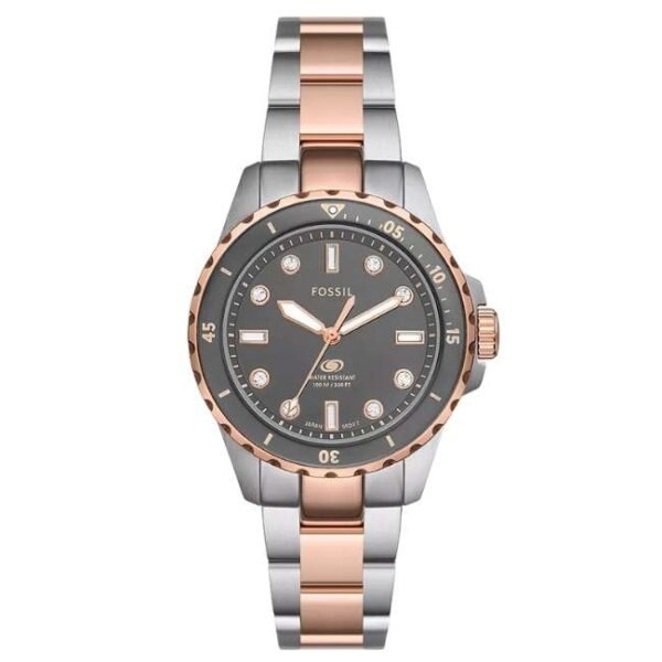 Fossil Round Gray Women Watch Es5348