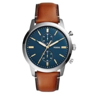 Fossil Round Blue Men Watch Fs5279