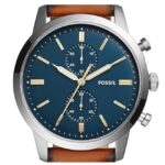 Fossil Round Blue Men Watch Fs5279