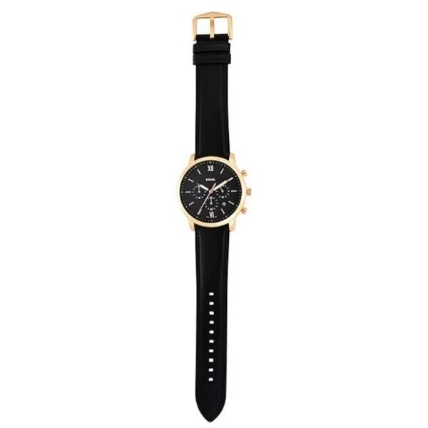 Fossil Round Black Men Watch Fs5381