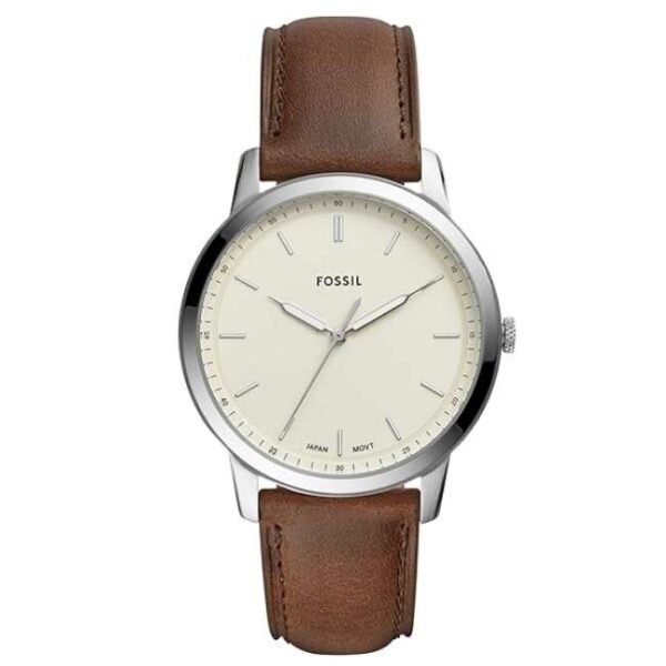 Fossil Round Beige Men Watch Fs5439