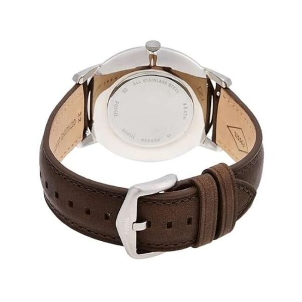 Fossil Round Beige Men Watch Fs5439