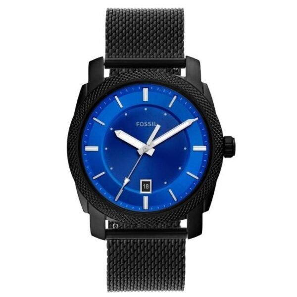 Fossil Round Blue Men Watch Fs5694