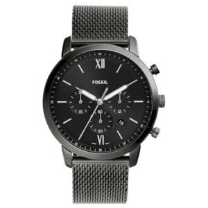 Fossil Round Black Men Watch Fs5699