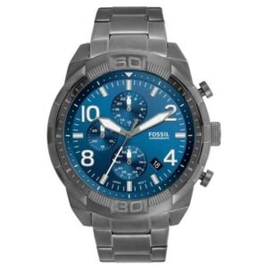 Fossil Round Blue Men Watch Fs5711