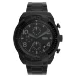 Fossil Round Black Men Watch Fs5712