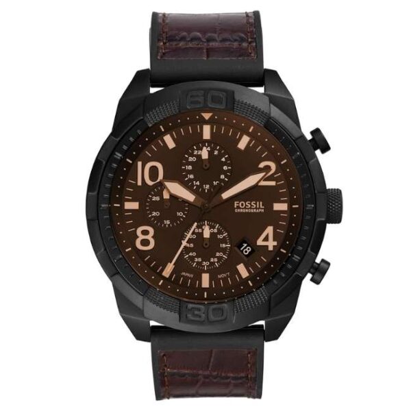 Fossil Round Black Men Watch Fs5713
