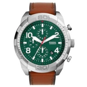 Fossil Round Green Men Watch Fs5738