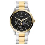 Fossil Round Black Men Watch Fs5906