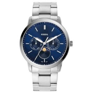 Fossil Round Blue Men Watch Fs5907
