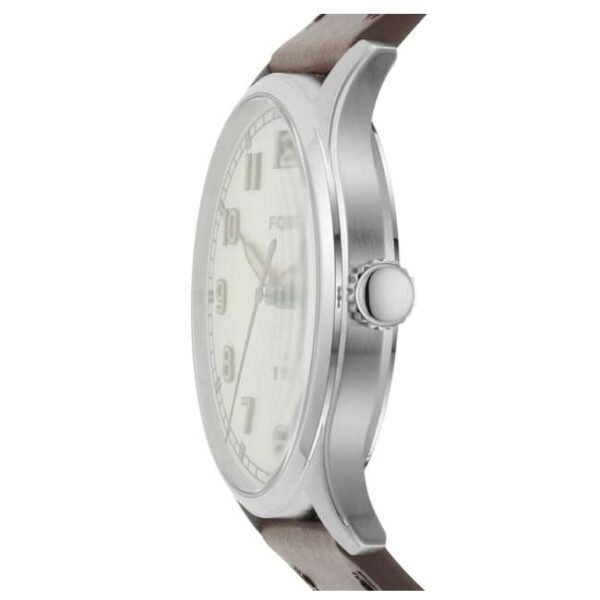 Fossil Round Cream Men Watch Fs5927