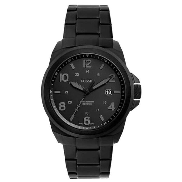 Fossil Round Black Men Watch Fs5940