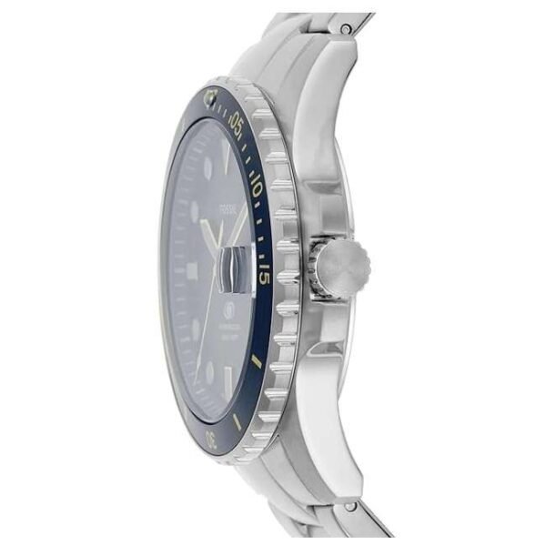 Fossil Round Blue Men Watch Fs5949