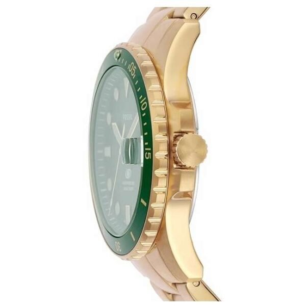 Fossil Round Green Men Watch Fs5950