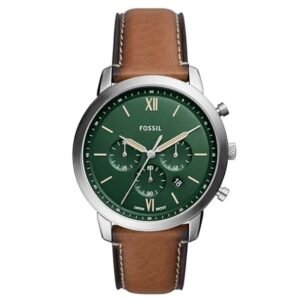 Fossil Round Green Men Watch Fs5963