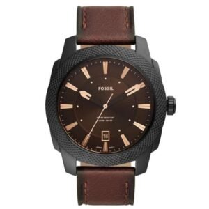 Fossil Round Black Men Watch Fs5972