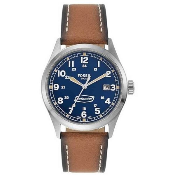 Fossil Round Blue Men Watch Fs5975
