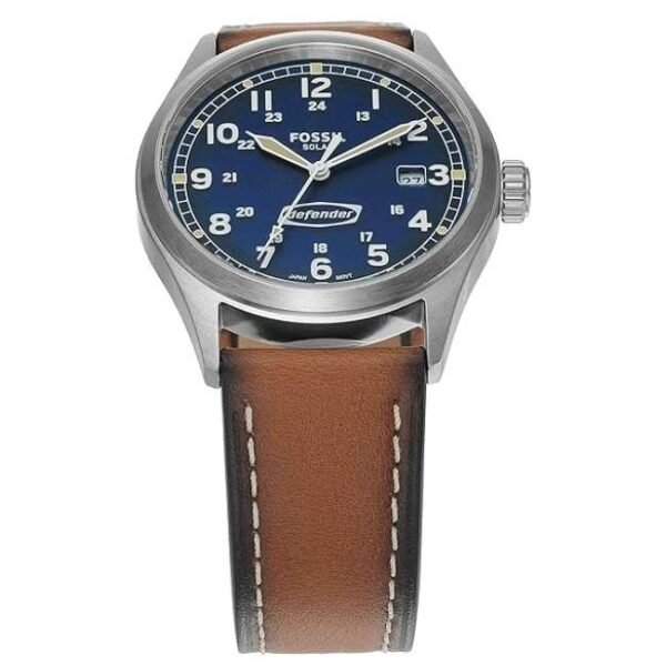 Fossil Round Blue Men Watch Fs5975