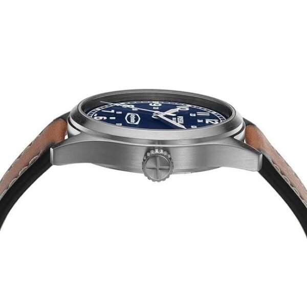 Fossil Round Blue Men Watch Fs5975