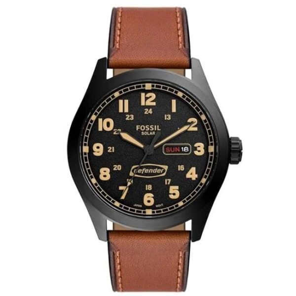 Fossil Round Black Men Watch Fs5978